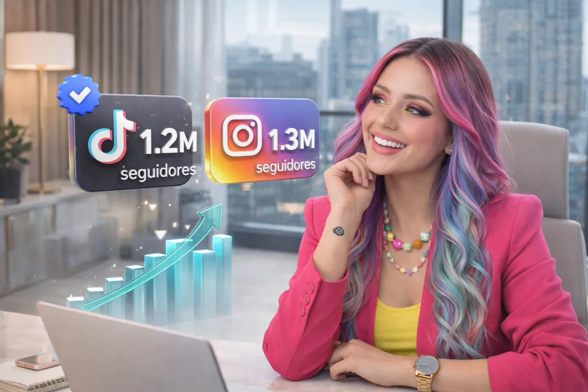 Lili Criativa analisando resultados